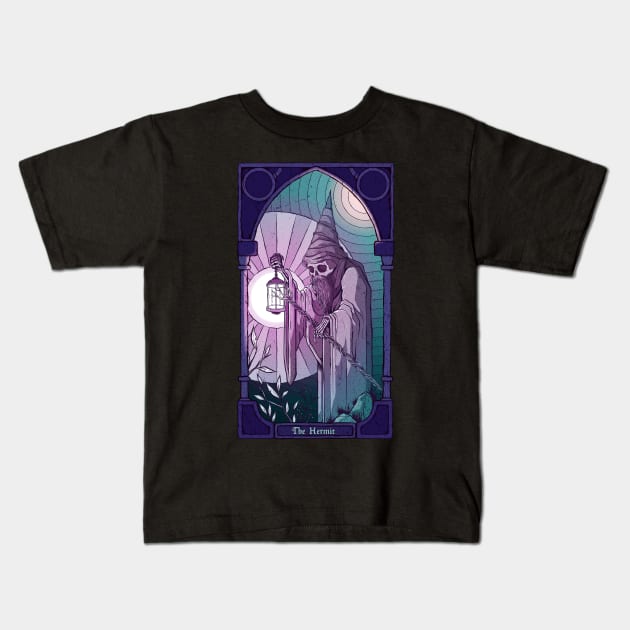 The hermit Kids T-Shirt by Goat Lord